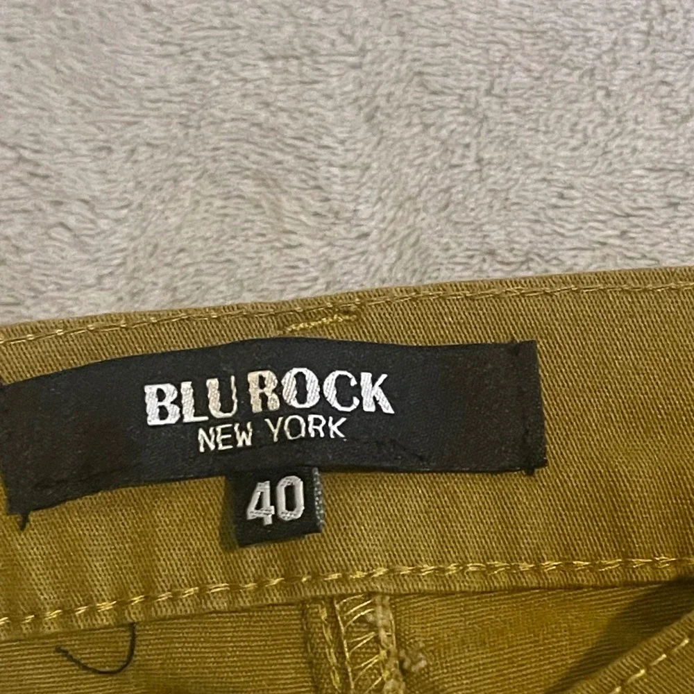 Blu Rock New York Mens Cargo‎ Shorts Brown Size 40 Cotton Blend Casual Outdoor